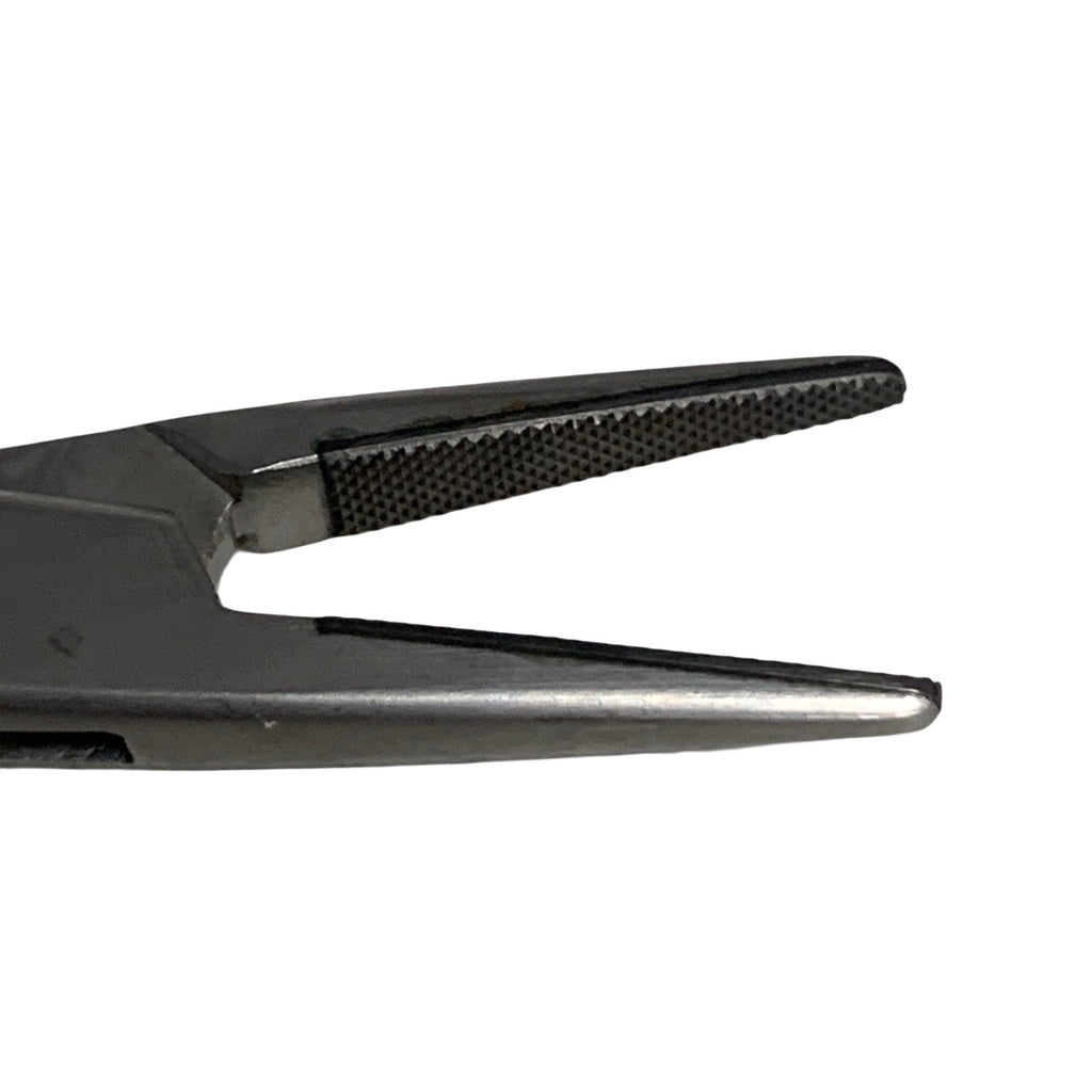 JARIT 123-130 Carb-Bite Serrated Jaws Needle Holder 5-7/8"