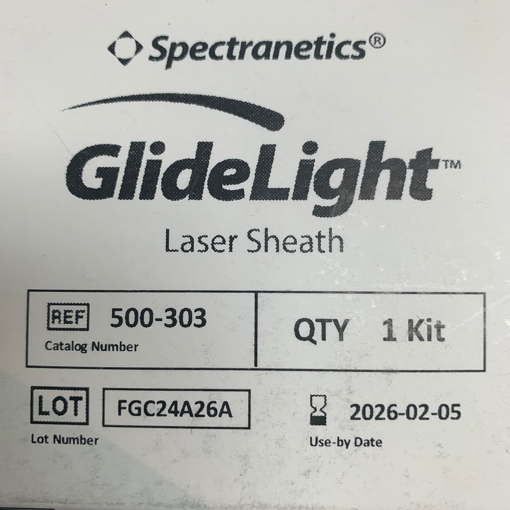 SPECTRANETICS 500-303 GlideLight Laser Sheath Kit 16F 80Hz EXP 2026 02