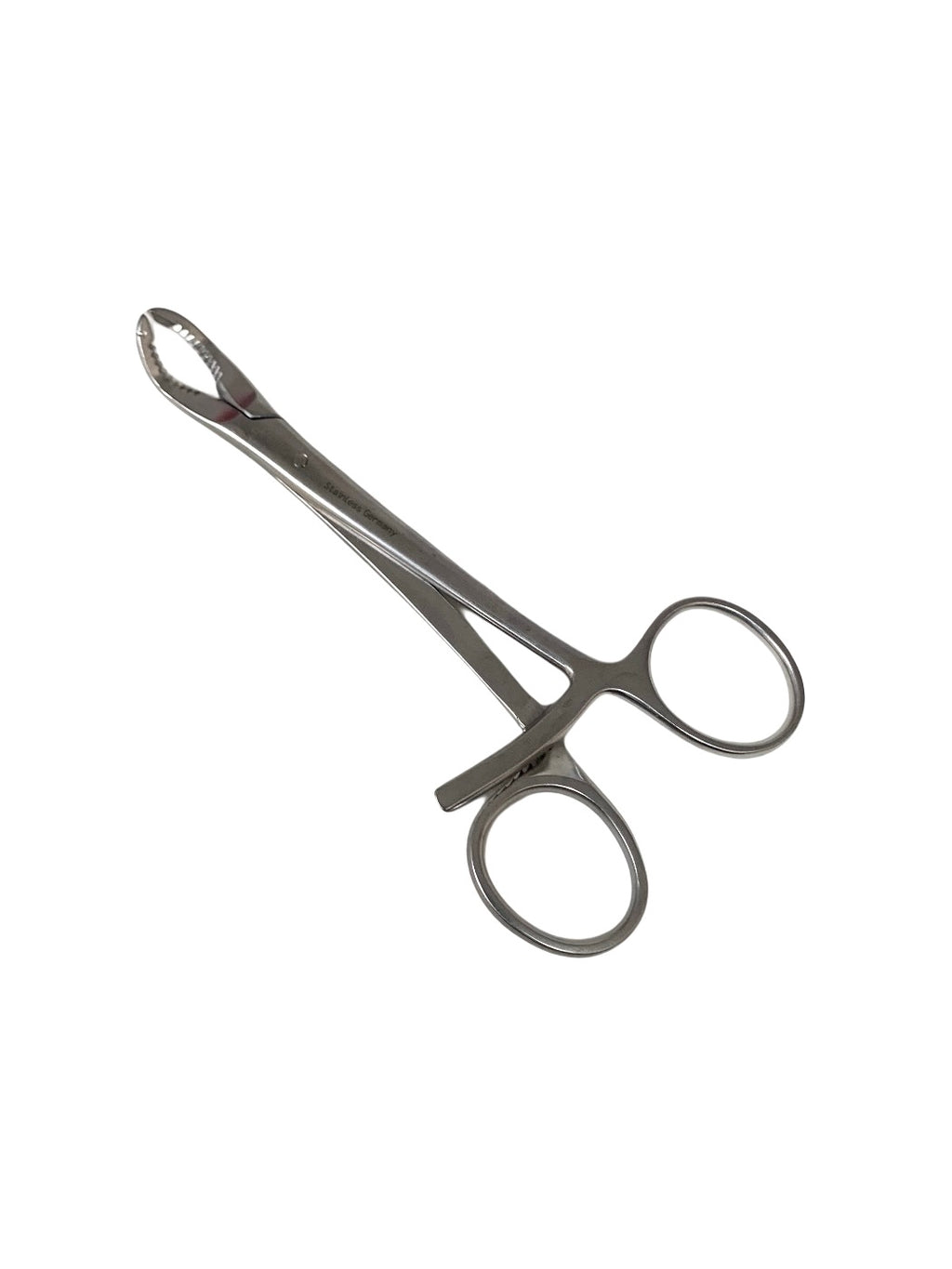SYNTHES REF 399.99 Reduction Forceps, 144 mm Length, Ratchet, with Serrated Jaw