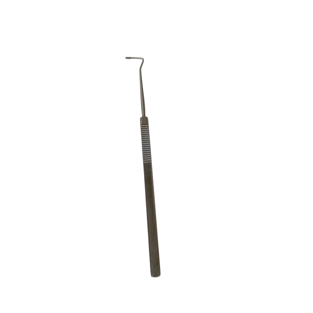 AMBLER REF 3632E Jameson muscle hook 5 3/8'',large, 8.0mm flattened end, 2.0mm bulbous tip, flat handle