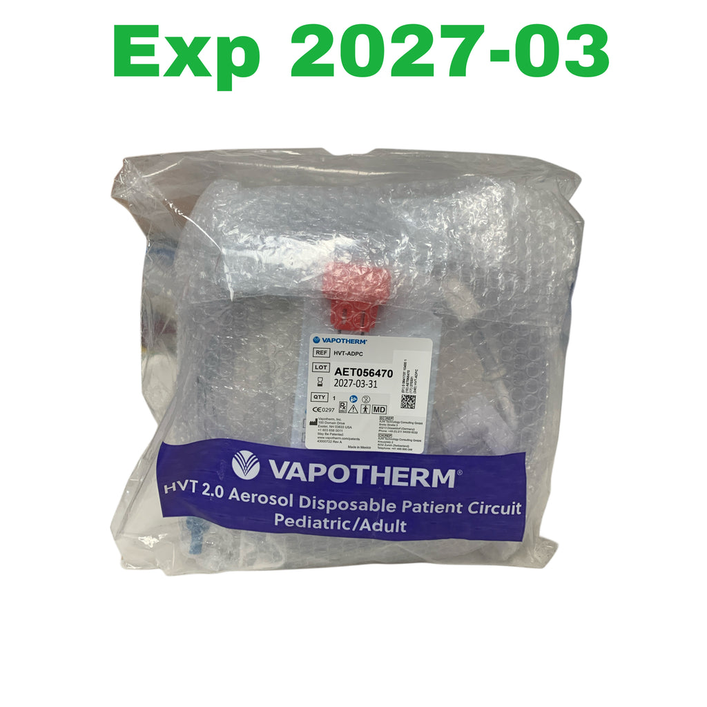 VAPOTHERM HVT-ADPC HVT 2.0 Aerosol Disposable Patient Circuit Pediatric Adult Exp 2027 03