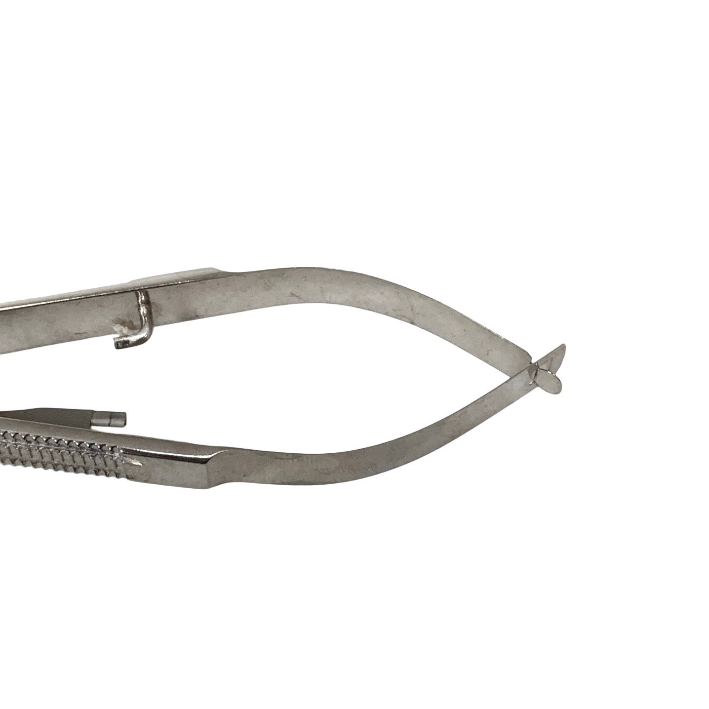 AMBLER REF 4403E Castroviejo needle holder 5 1/8'',delicate, straight, 9.0mm jaws, wide flat handle, with lock
