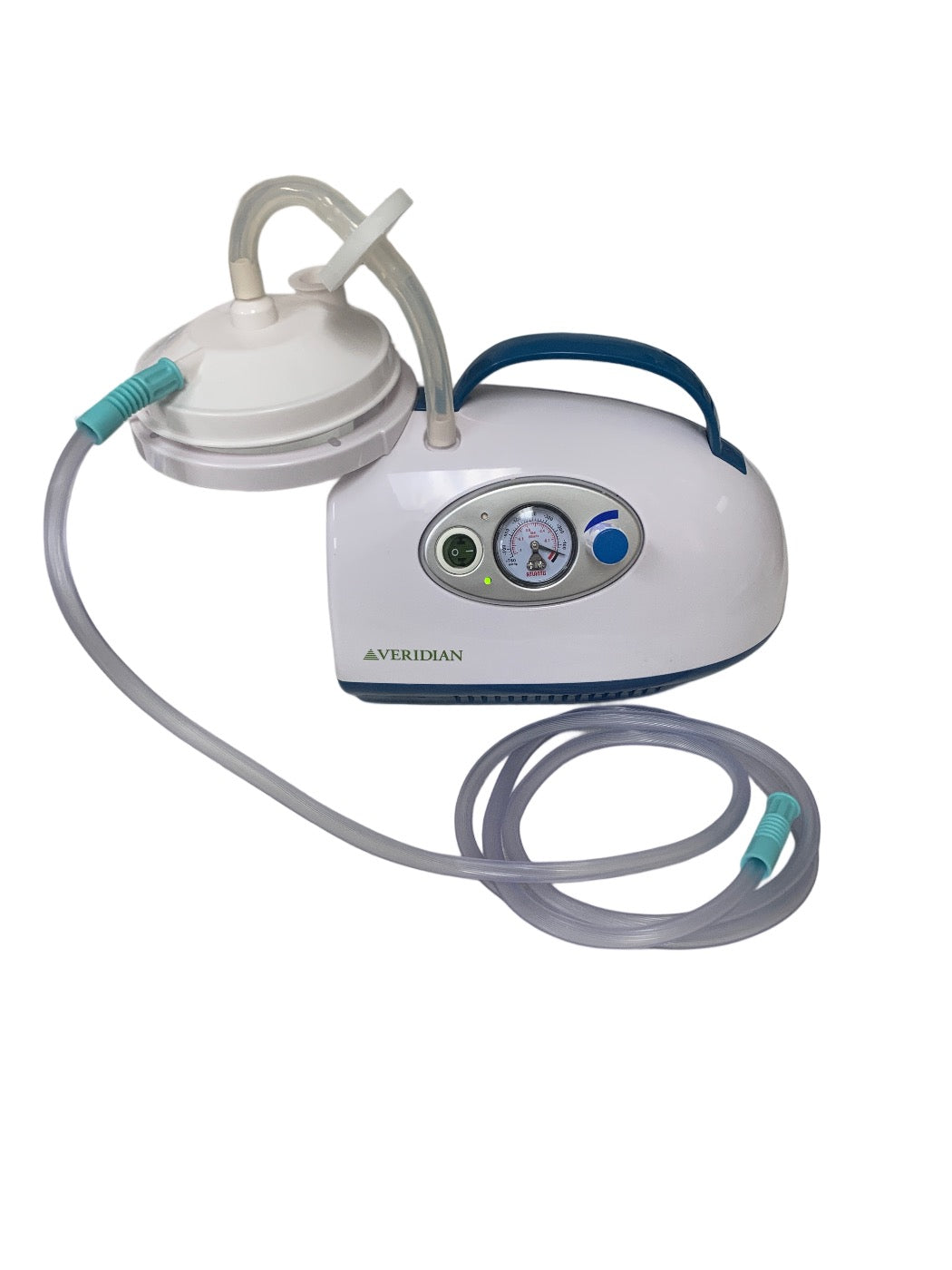 VERIDIAN 11-110 Medical Suction Pump Aspirator with Tubing and Collection Jar