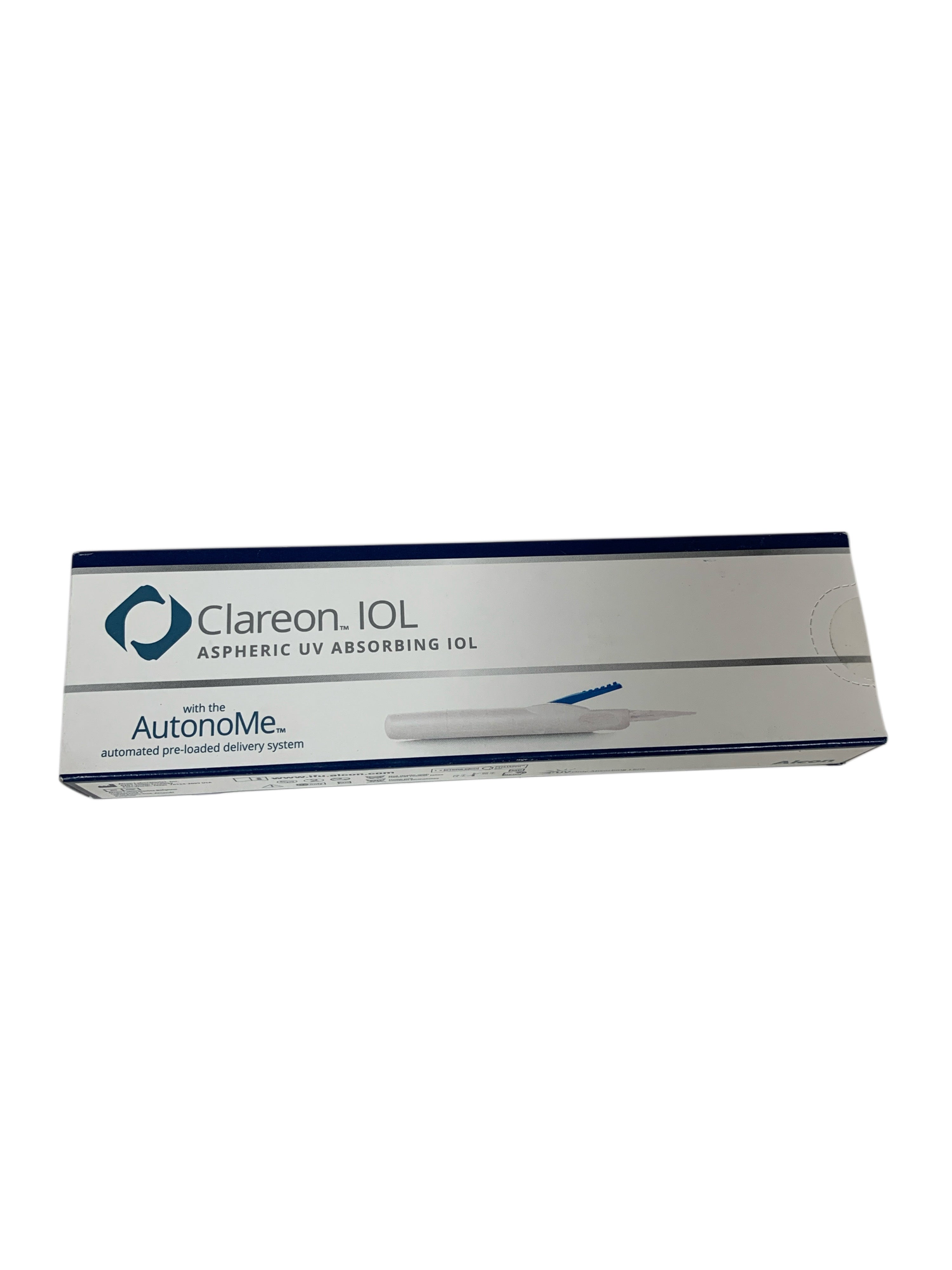 ALCON REF CCA0T0 Clareon Aspheric UV Absorbing IOL +08.0D with AutonoMe Pre-loaded Delivery System, Exp.2027/03