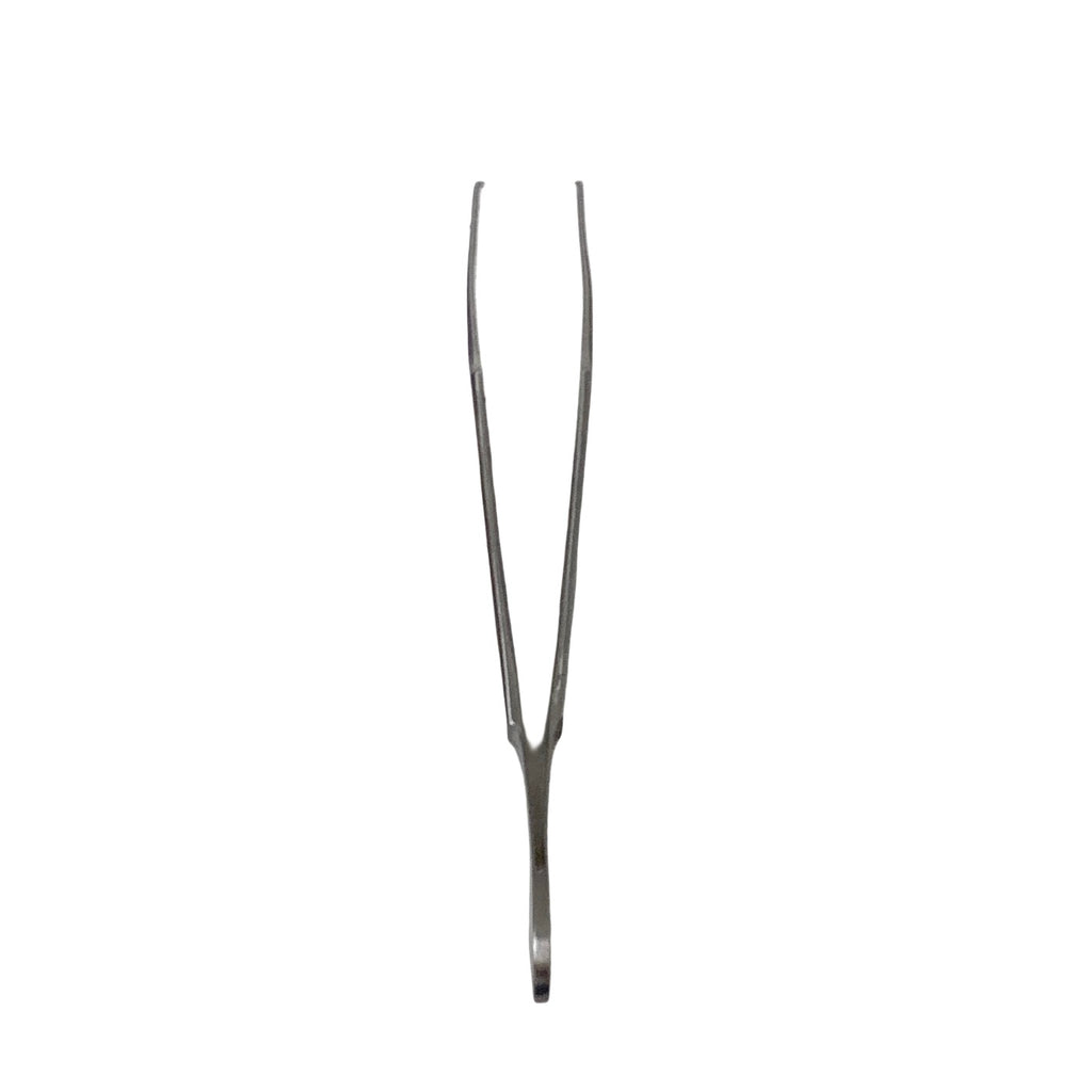 AMBLER REF EC2622 Bishop-Harmon tissue forceps 3 1/2'', straight shafts, delicate 0.3mm 1x2 teeth, economy pattern recommended for clinics/missio
