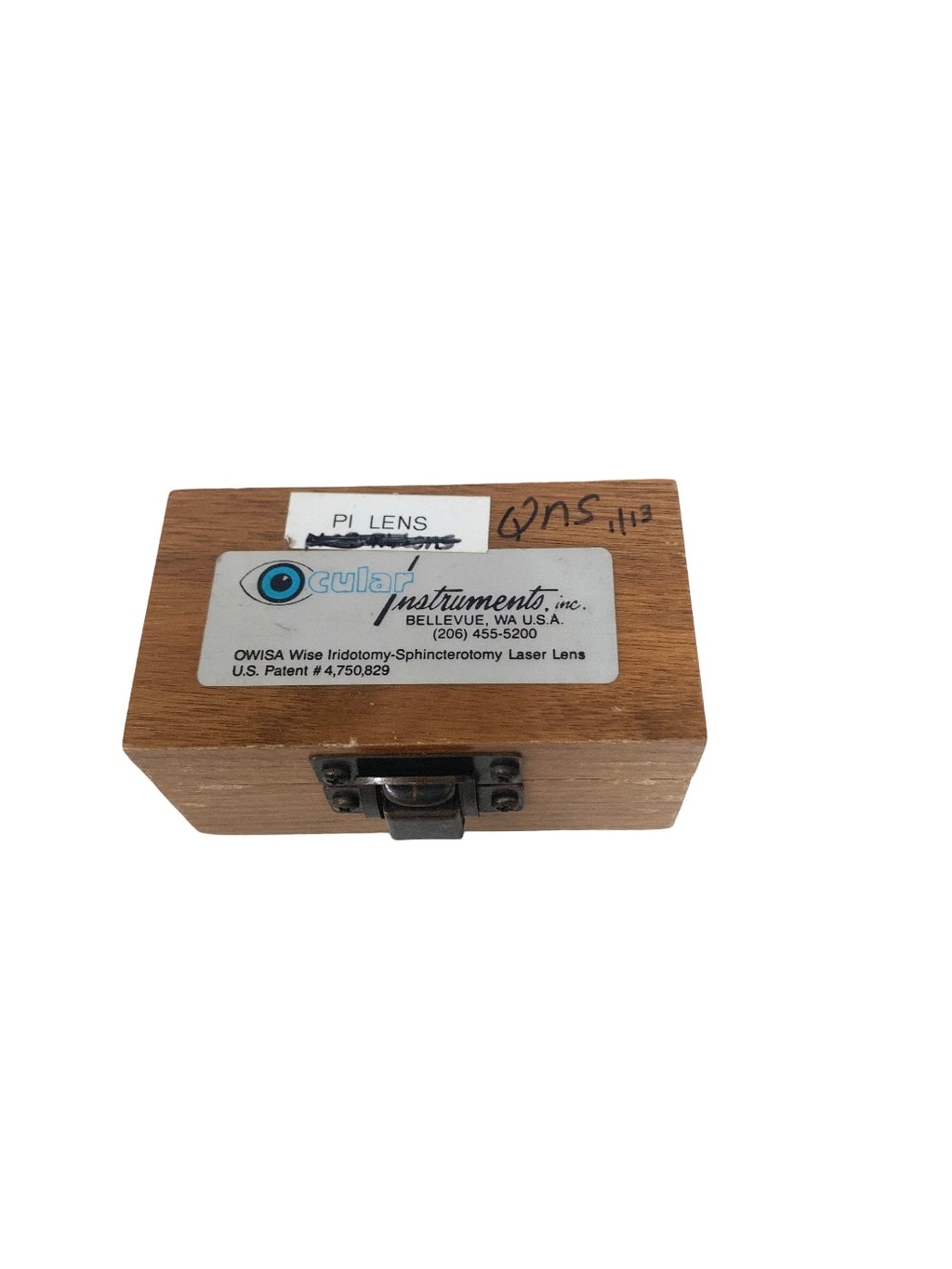 OCULAR REF OWISA Wise Iridotomy-Sphincterotomy Laser Lens