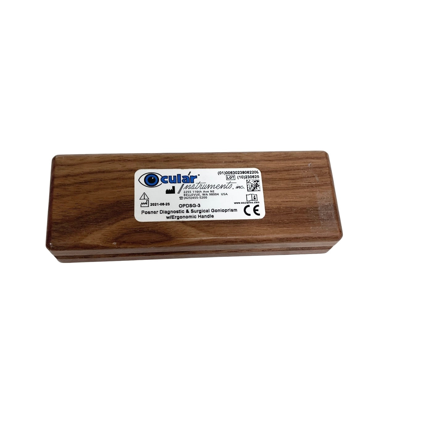 OCULAR REF OPDSG-3 Posner Diagnostic & Surgical Gonioprism w/Ergonomic Handle