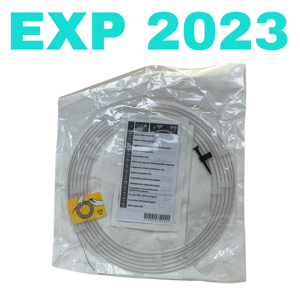 COOK MEDICAL REF METII-21-480 G26862 Tracer Metro Direct Wire Guide .021 in x 480 cm Exp.2023/02