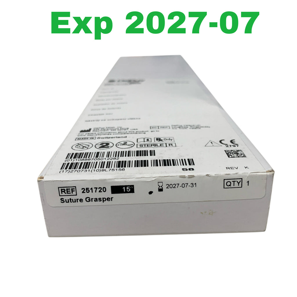 DEPUY MITEK REF 251720 Suture Grasper 15° Exp 2027 07