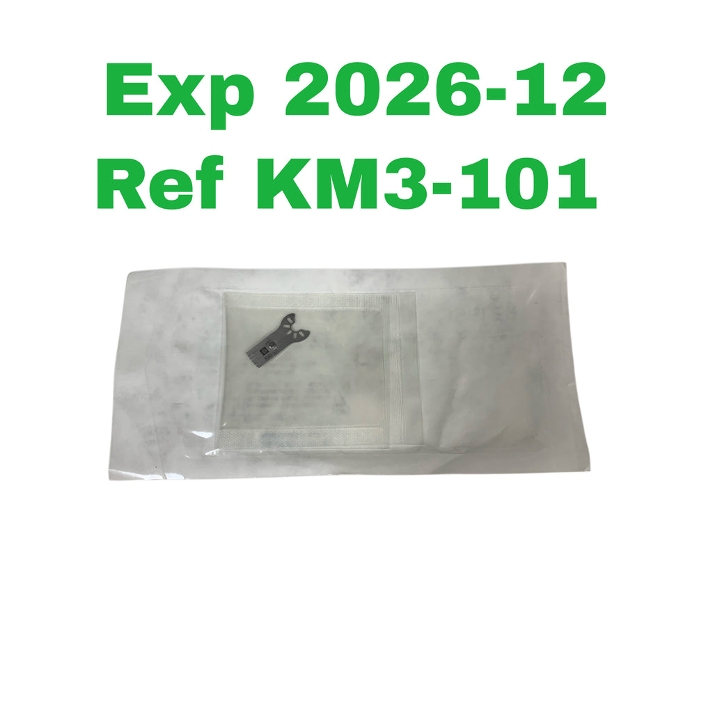 BRASSELER USA REF KM3-101 Small Bone Oscillating Blade Replaces Stryker 2296-3-101, Exp.2026/12