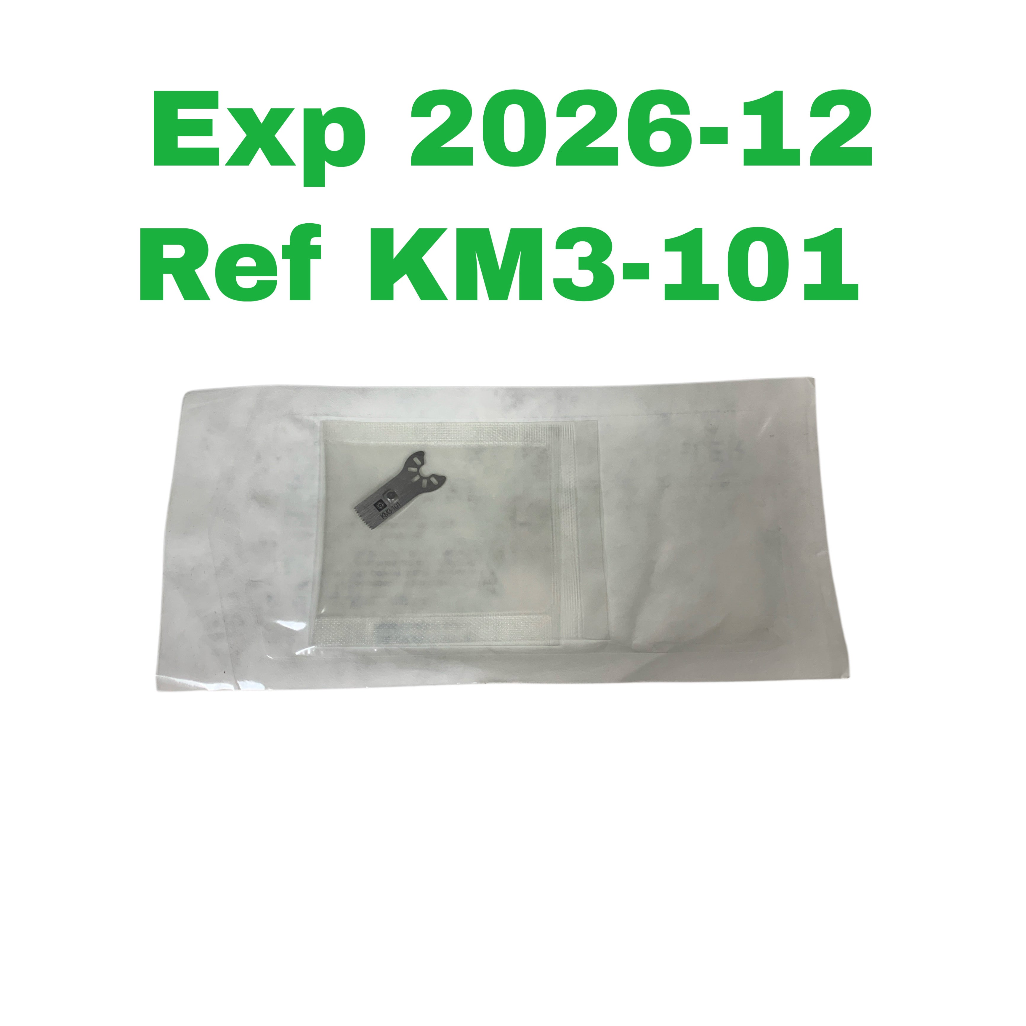 BRASSELER USA REF KM3-101 Small Bone Oscillating Blade Replaces Stryker 2296-3-101, Exp.2026/12