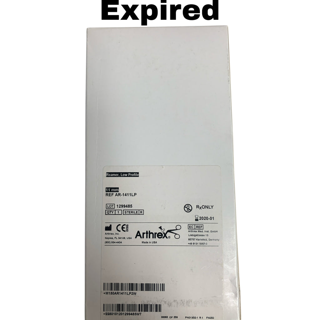 ARTHREX AR-1411LP Reamer Low Profile 11 mm EXP 2020 01