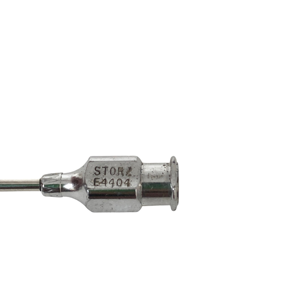 STORZ REF E4404 Lacrimal Cannula Straight 23GA 10mm Tip Reinforced Shaft