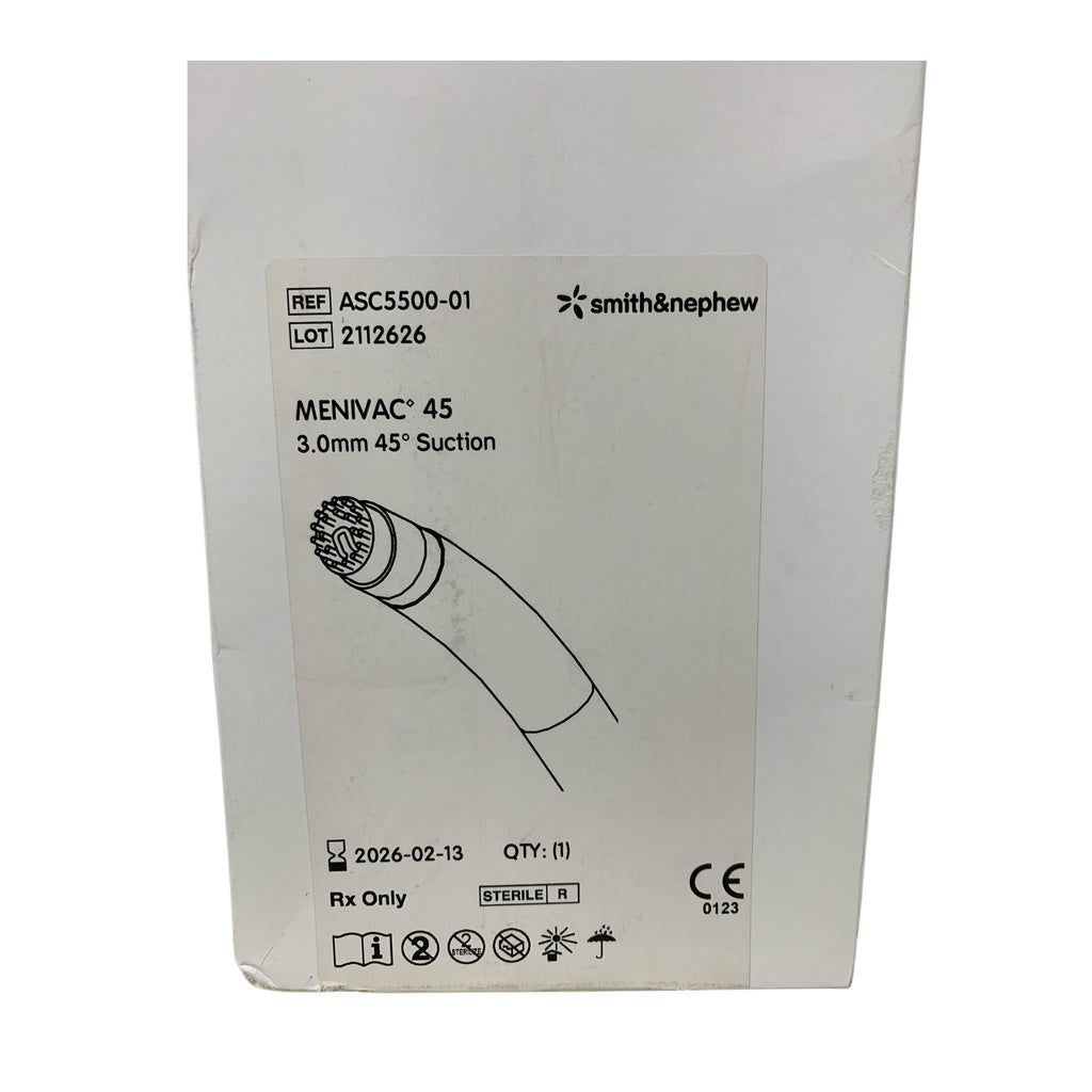 SMITH & NEPHEW ASC5500-01 MENIVAC 45 3.0mm 45° Suction Exp 2026 02