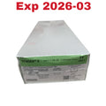 TELEFLEX XZP-1188 (IPN027370) Deknatel TEVDEK II Green Braided PTFE Impregnated Polyester Fiber Surgical Suture USP 75 cm Box of 12 Exp 2026 03