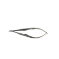 AMBLER REF 4421E Barraquer needle holder 5 1/8'',medium, gently curved, 9.0mm smooth jaws, round handle, with lock