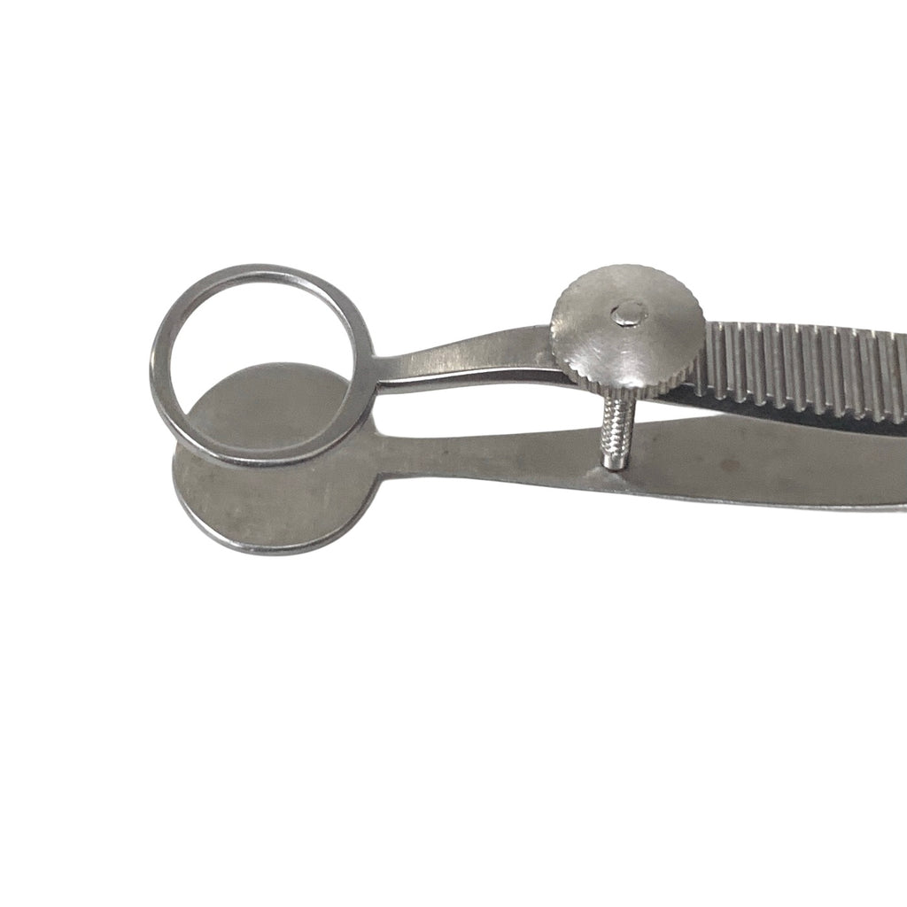 MILTEX REF 18-1208 Chalazion Forceps, 3-7/8" (97.5mm), Fenestrated Jaw, 17mm Wide