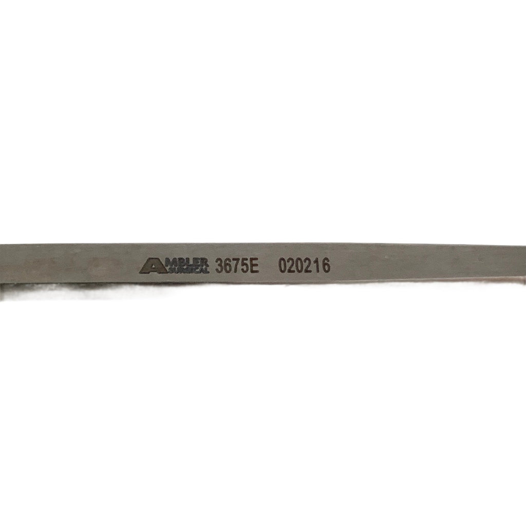 AMBLER REF 3675E Stevens tenotomy hook 4 3/4'',curved, 6.0mm blunt hook, flat handle