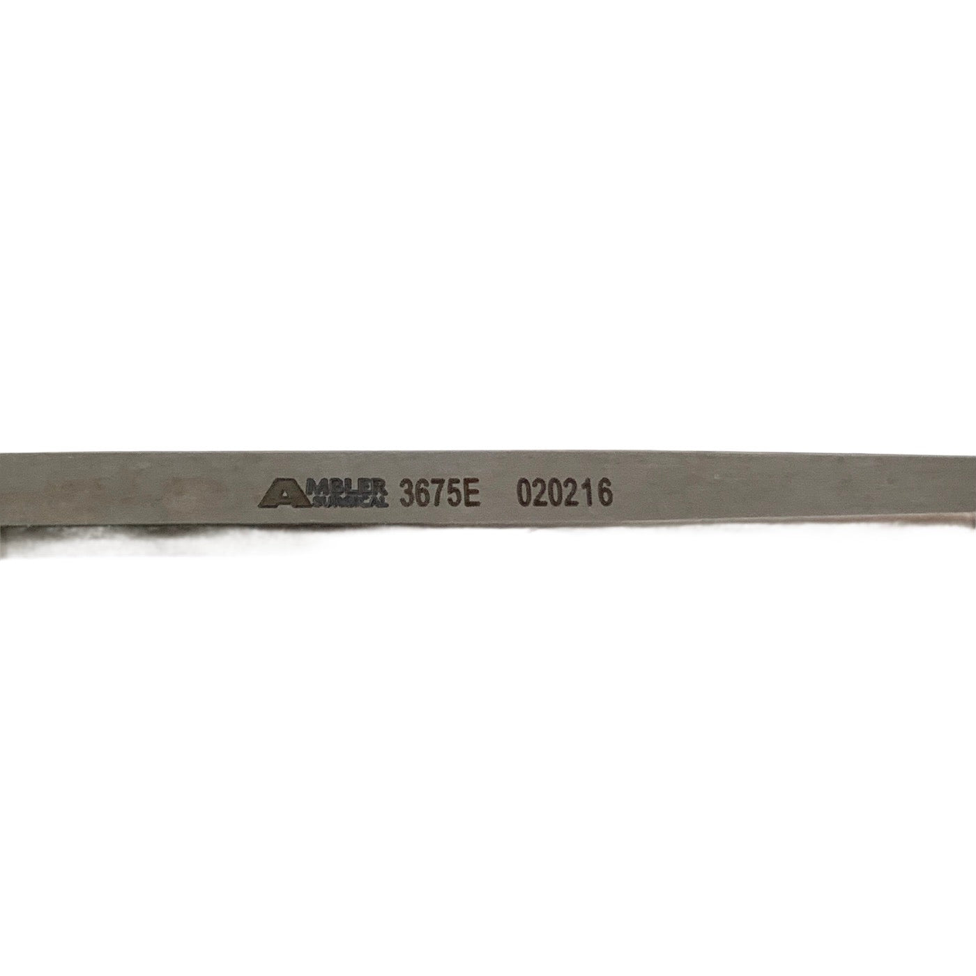 AMBLER REF 3675E Stevens tenotomy hook 4 3/4'',curved, 6.0mm blunt hook, flat handle