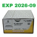 ETHICON REF L104G Ligapak Plain Gut Dispensing Reel Suture 0, 54" Box of 12, Exp.2026/09