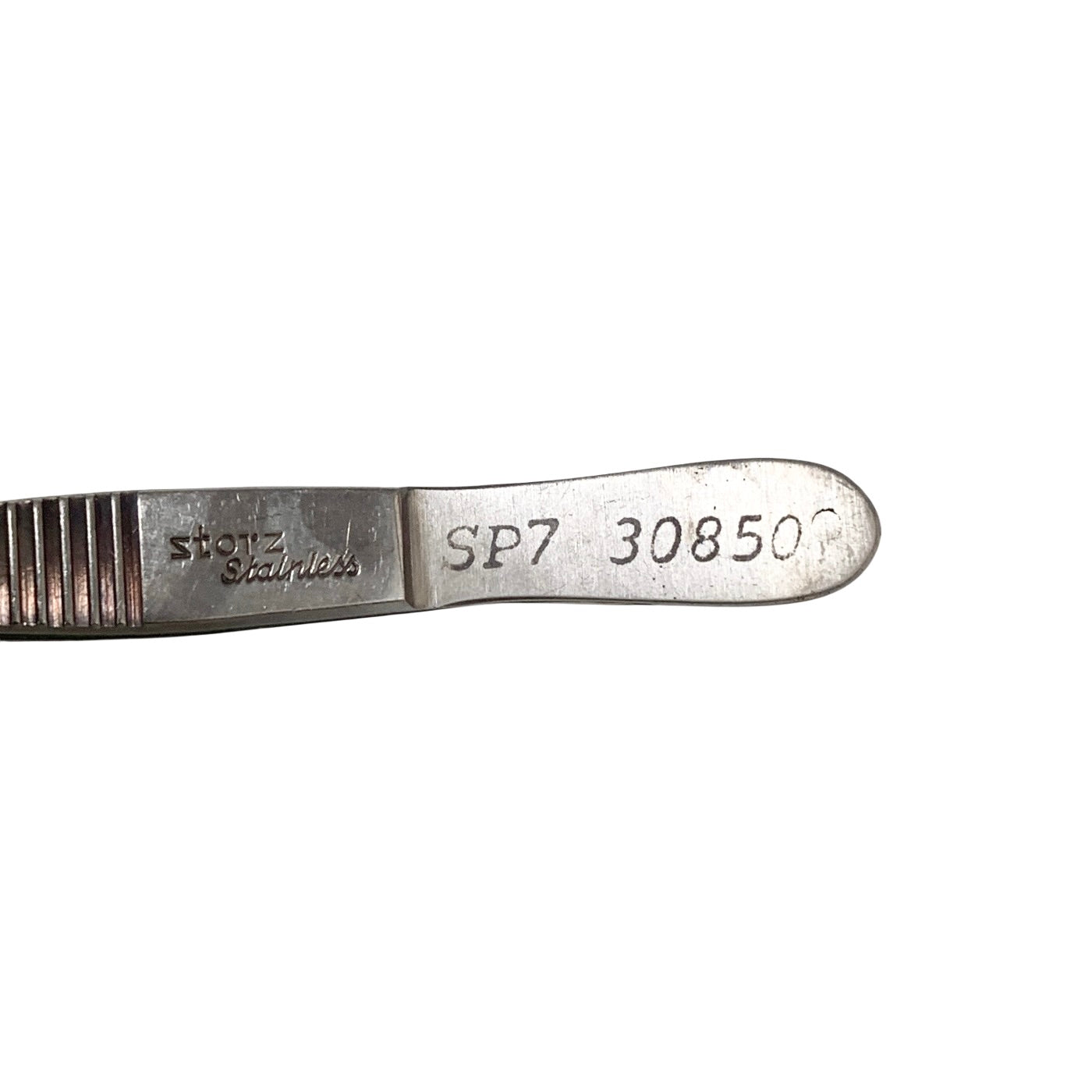 STORZ REF E2604 Francis Chalazion Forceps 17mm wide lower plate 3.8" Instrument