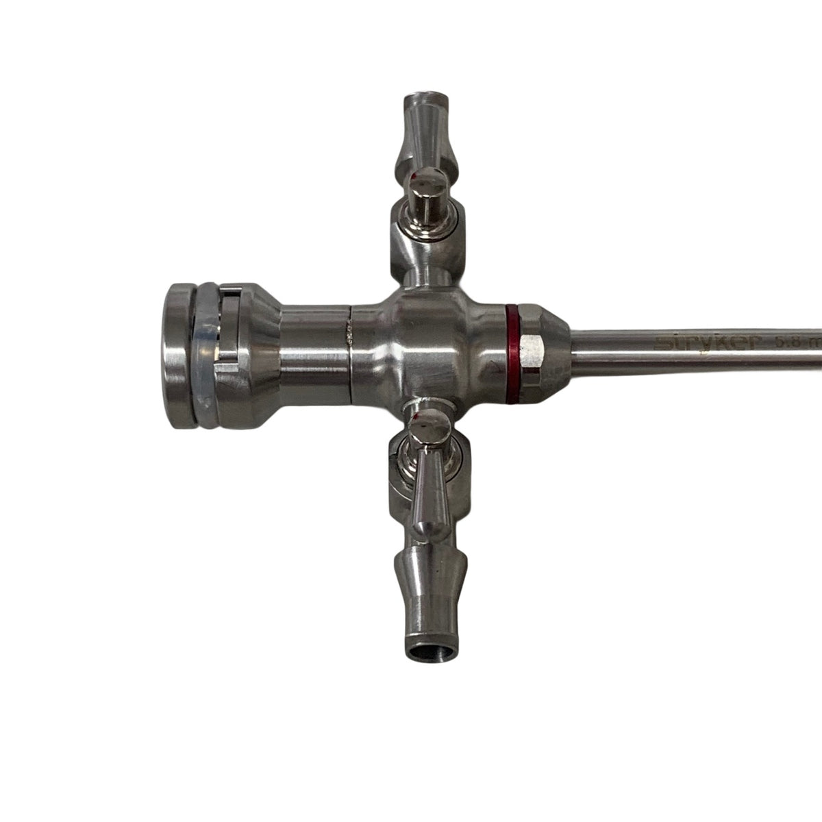 STRYKER 0747031560 Speed Lock Cannula 2 Fixed Stopcocks Arthroscopy 5.8mm
