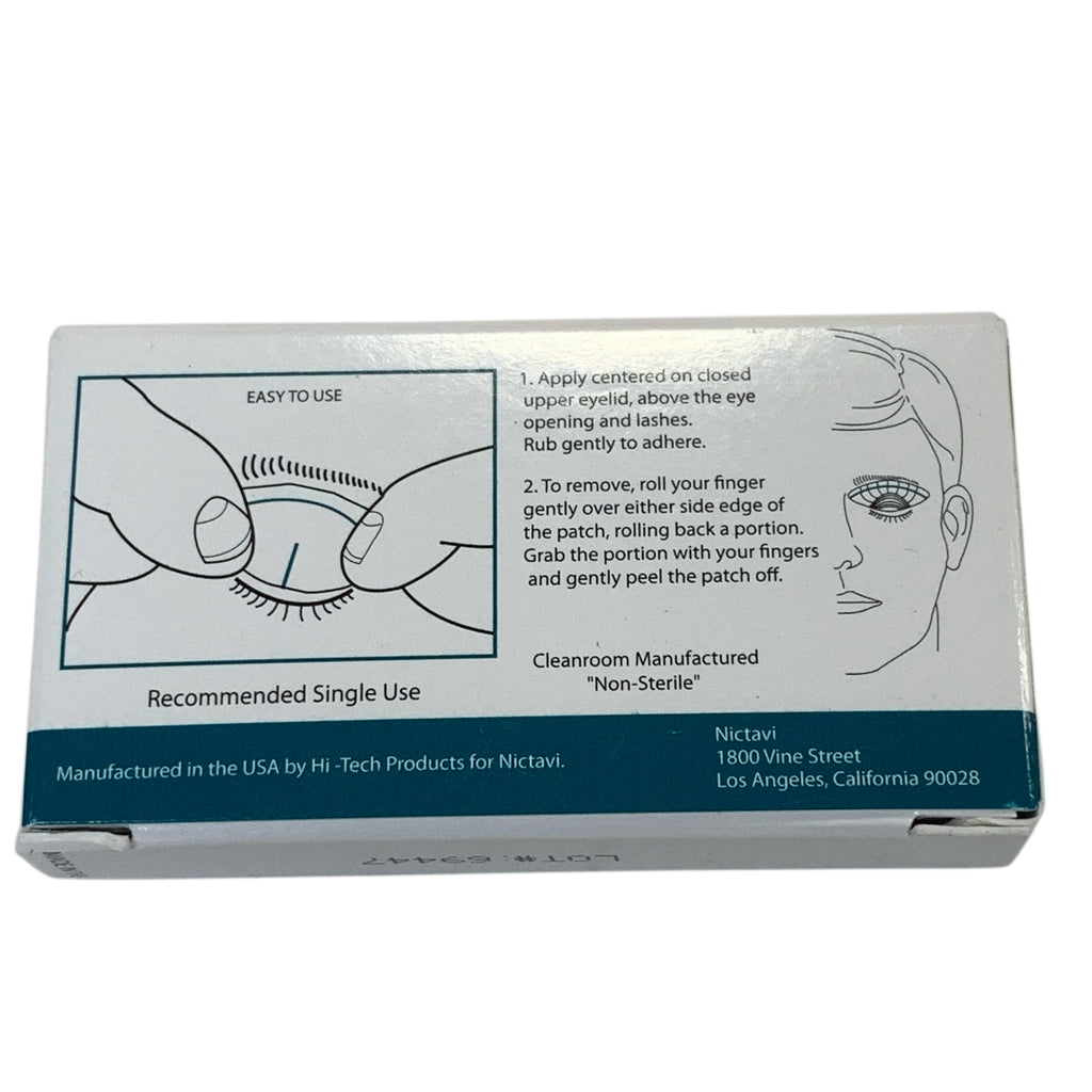 NICTAVI Eyelid Closure Patches , Non Sterile, BOX OF 15