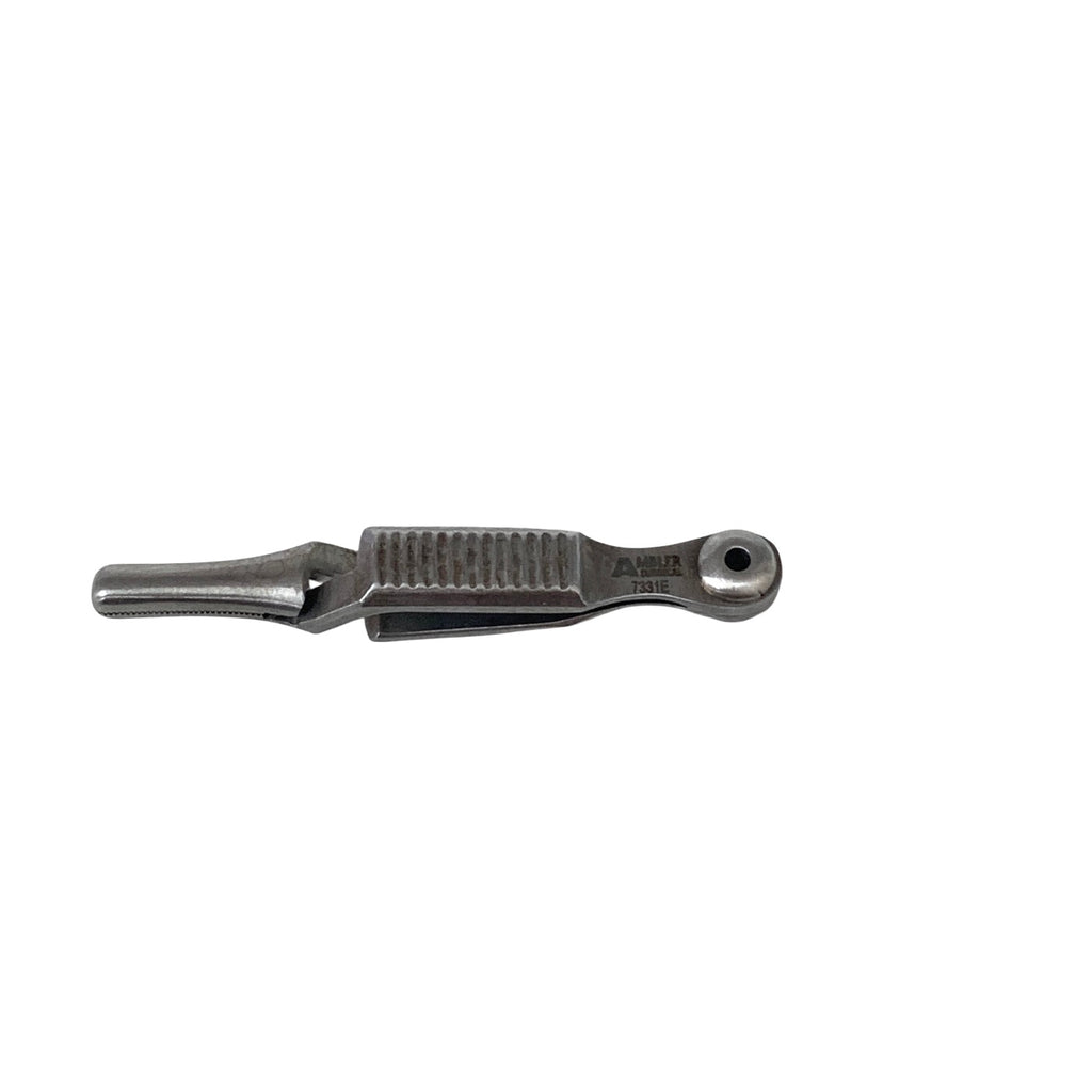 AMBLER REF 7331E Serrefine 1 3/8'',straight 10.0mm serrated jaws