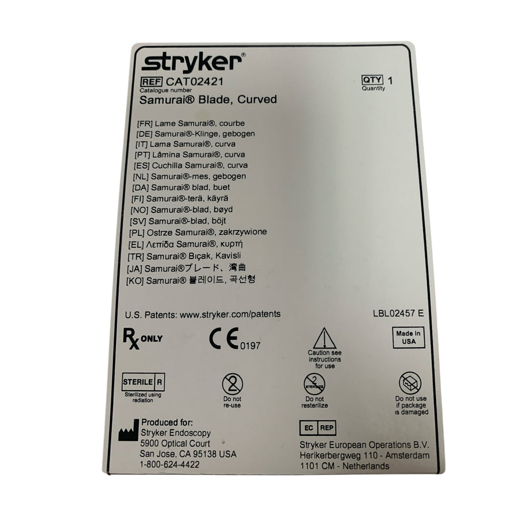 STRYKER CAT02421 SAMURAI BLADE CURVED EXP 2022 10