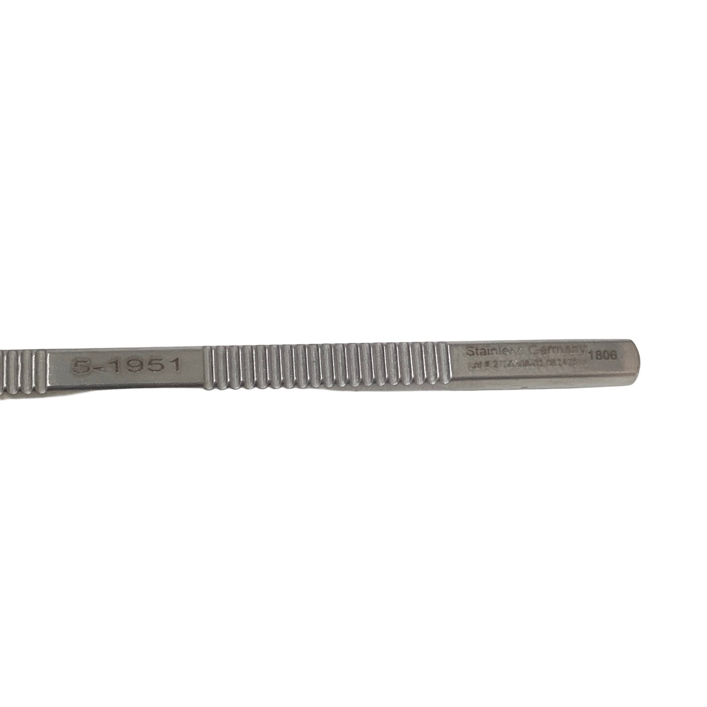 MSI REF 5-1951 Golf Club Spud, Small Golf Club Shape Tip, Sharp Edge, Serrated Flat Handle, Overall Length 4-3/4" (119mm)