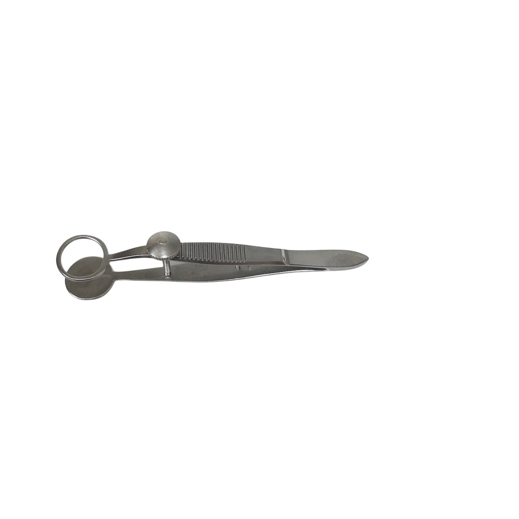 MILTEX REF 18-1208 Chalazion Forceps, 3-7/8" (97.5mm), Fenestrated Jaw, 17mm Wide