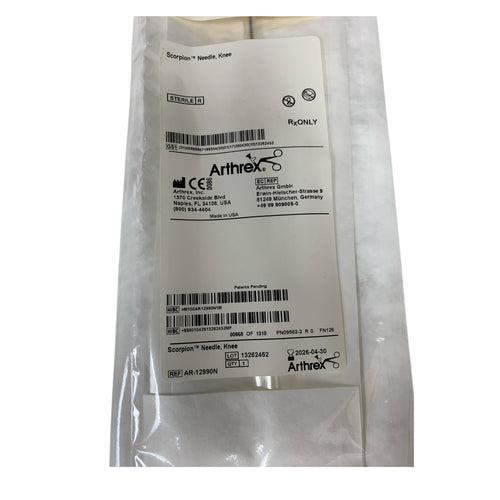 ARTHREX REF AR-12990N Scorpion Needle Knee, Exp.2026/04