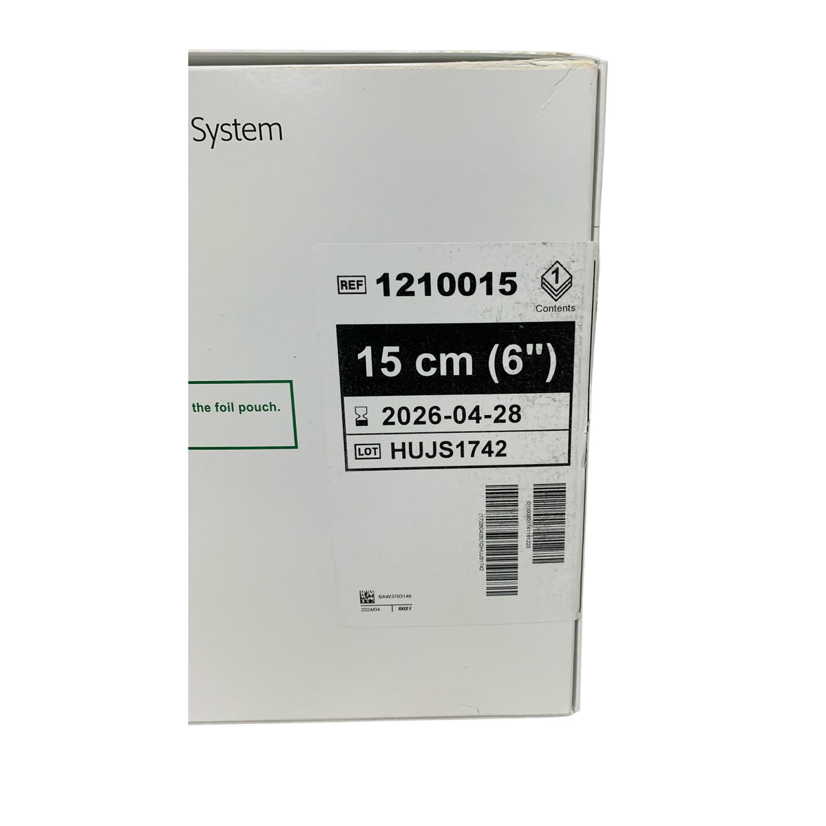 BARD DAVOL 1210015 PHASIX ST Mesh with ECHO 2 Positioning System 15 cm 6 inch Exp 2026 04