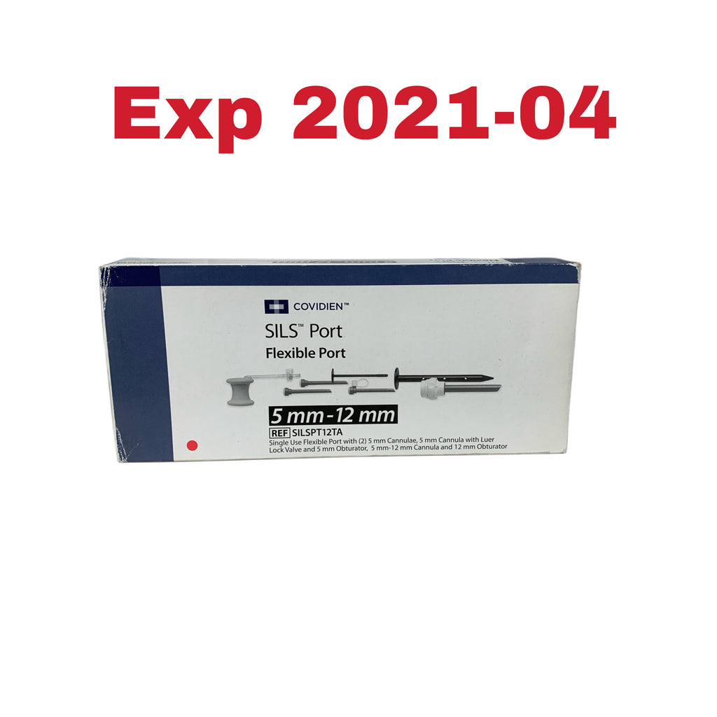 COVIDIEN SILSPT12TA SILS Port Flexible Port 5 mm-12 mm Exp 2021 04