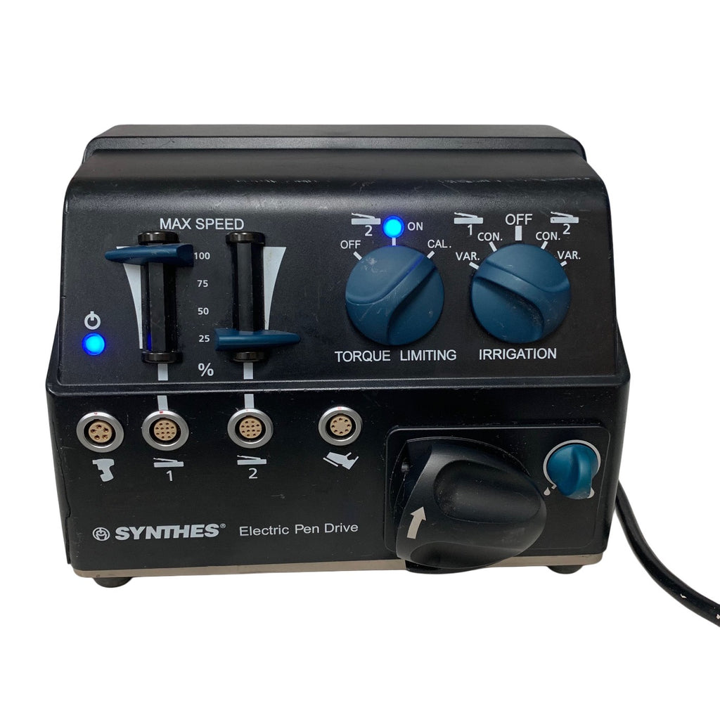 SYNTHES 05.001.000 Electric Pen Drive System Set With Handpiece, Attachments & Tray