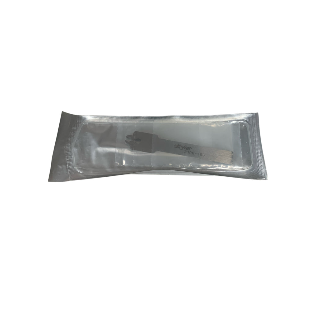 STRYKER 2108-155-000 2108 Series Sagittal Blade Offset 12.4 x 1.24 x 73.7 mm Exp 2026 06