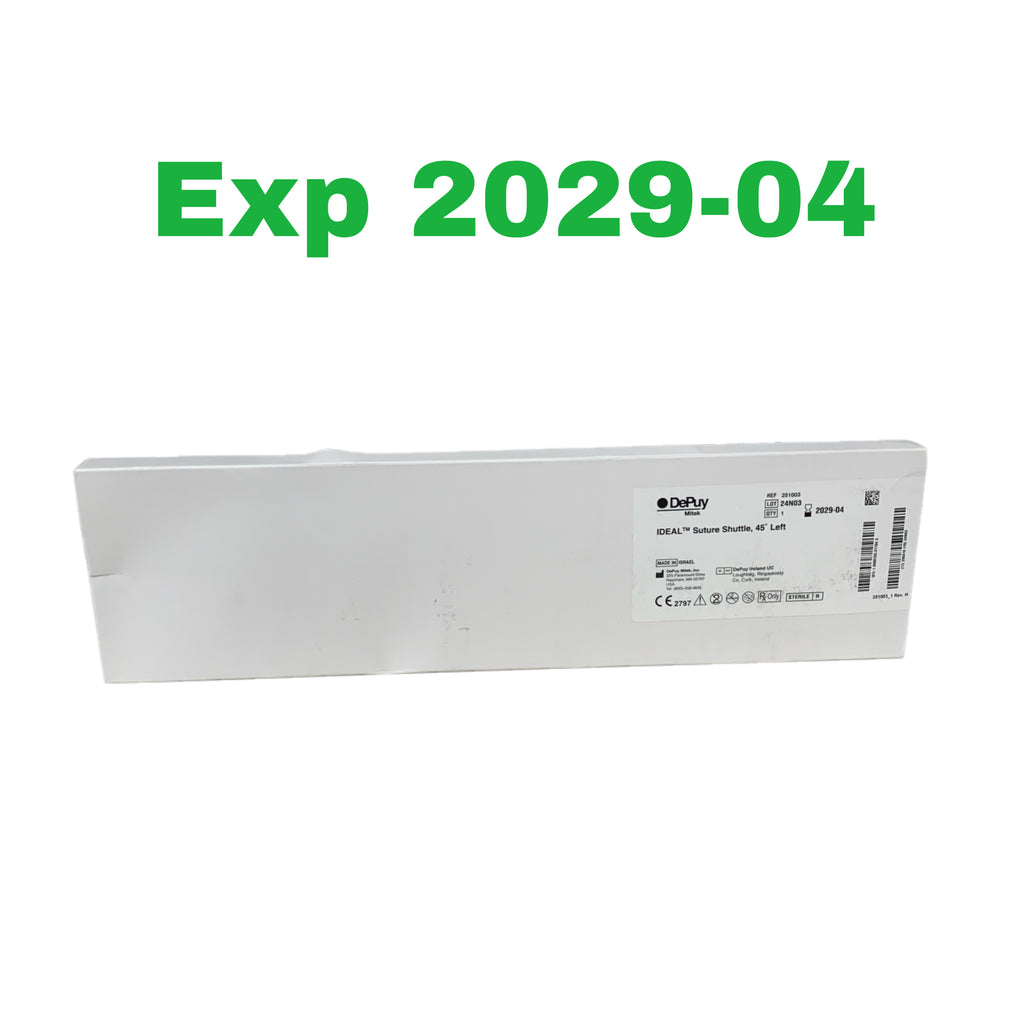 DEPUY MITEK REF 251003 IDEAL SUTURE SHUTTLE 45 LEFT Exp 2029 04