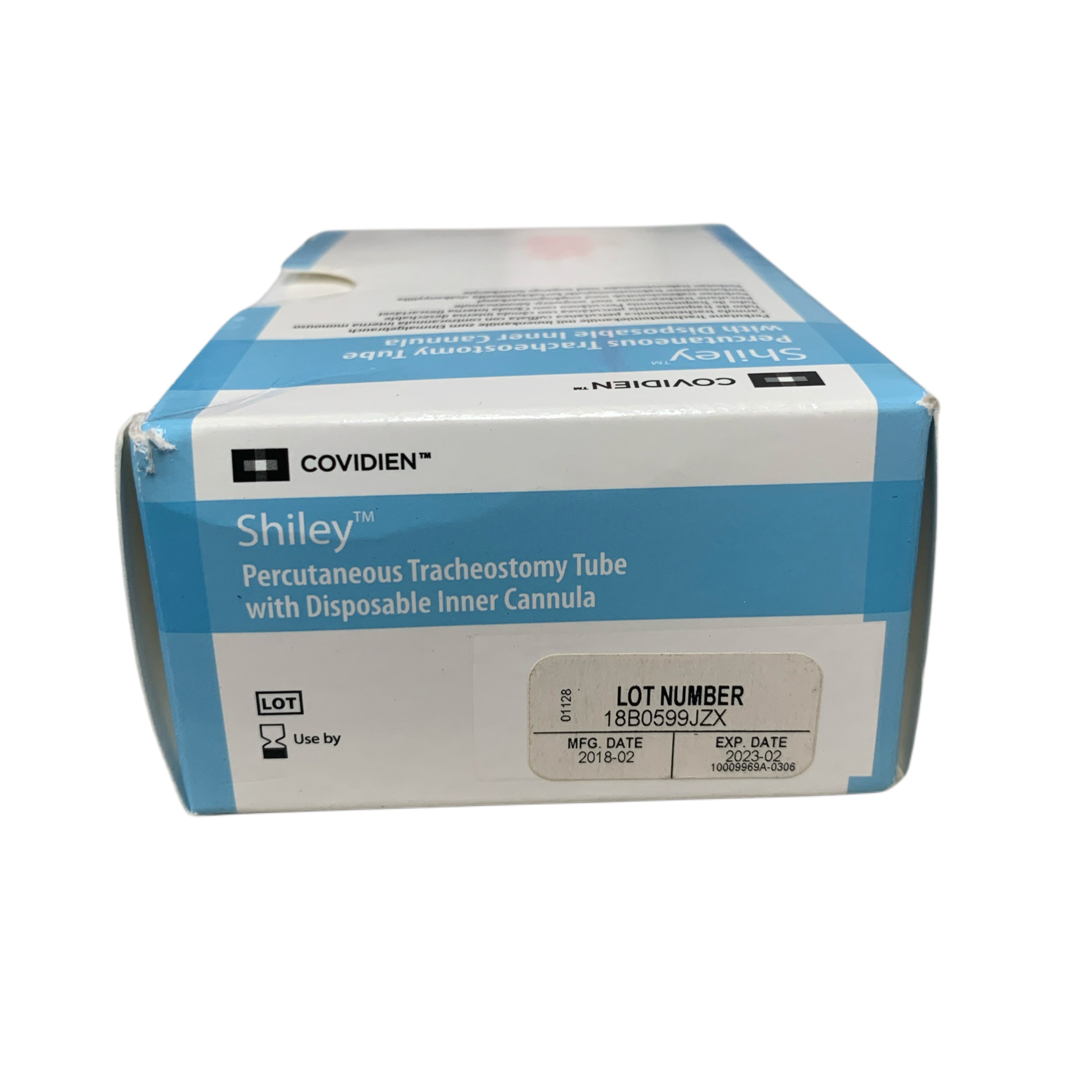 COVIDIEN 6PERC Shiley Percutaneous Tracheostomy Tube with Disposable Inner Cannula Exp 2023 02