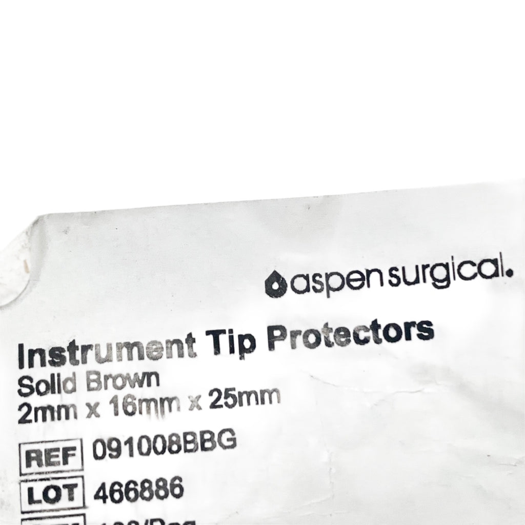 ASPEN SURGICAL REF 091008BBG Instrument Tip Protectors Solid Brown
