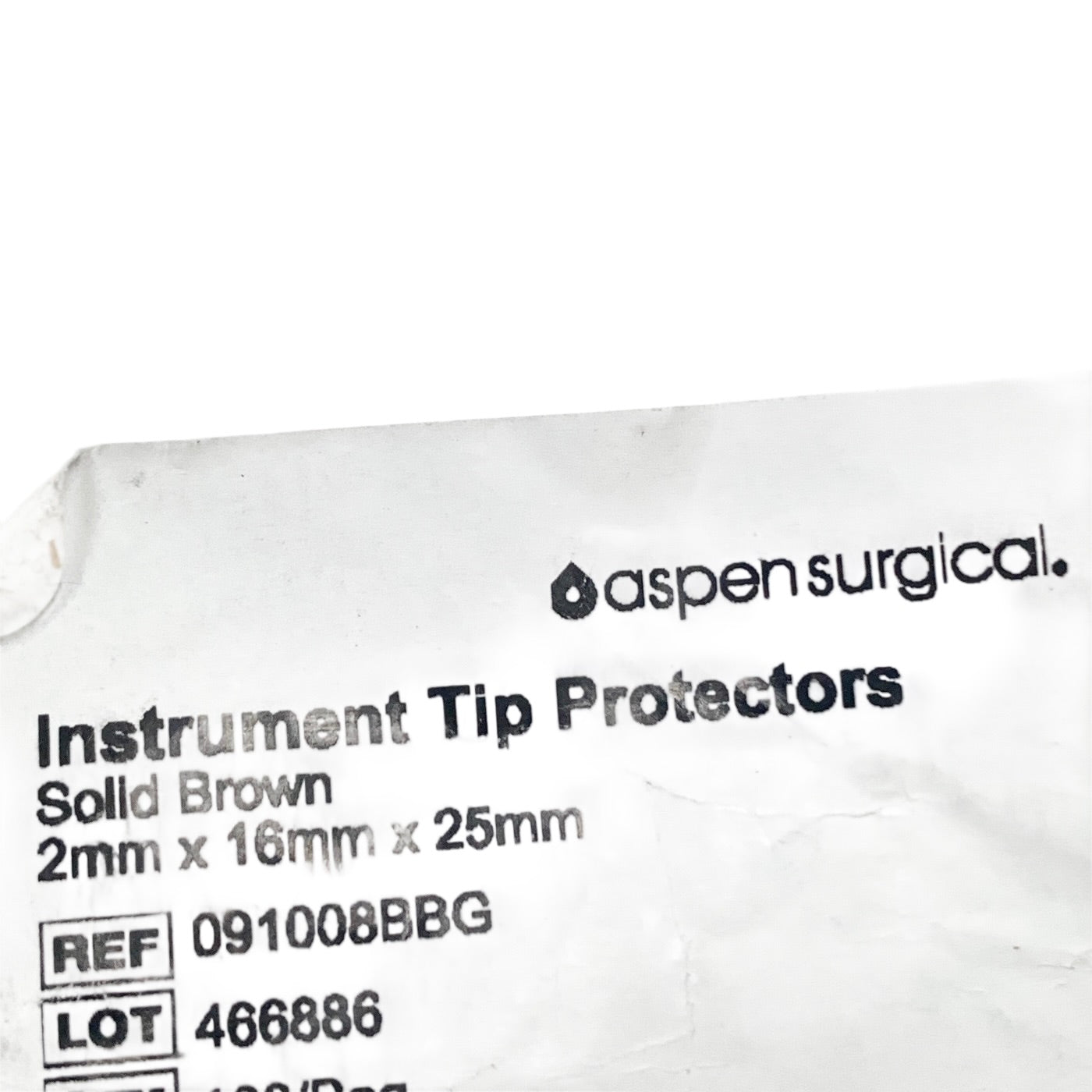 ASPEN SURGICAL REF 091008BBG Instrument Tip Protectors Solid Brown