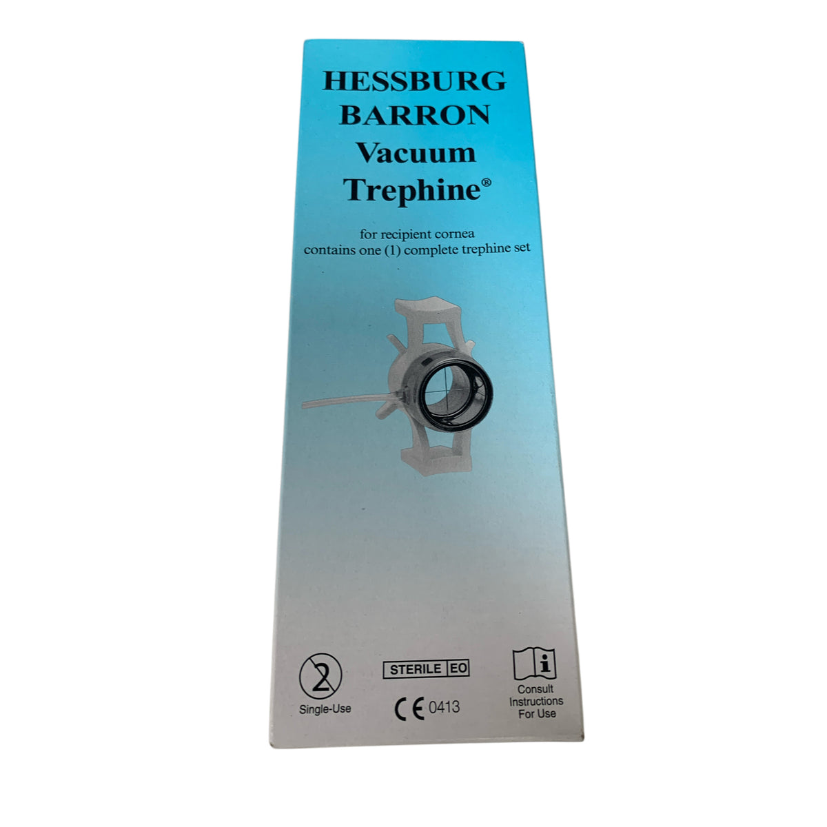 JEDMED 21-8282 Hessburg Barron Vacuum Trephine 8 25mm Exp 2027 08