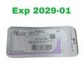 ETHICON J111 COATED VICRYL 2-0 18IN 45CM UNDYED BRAIDED SUTURE EXP 2029 01