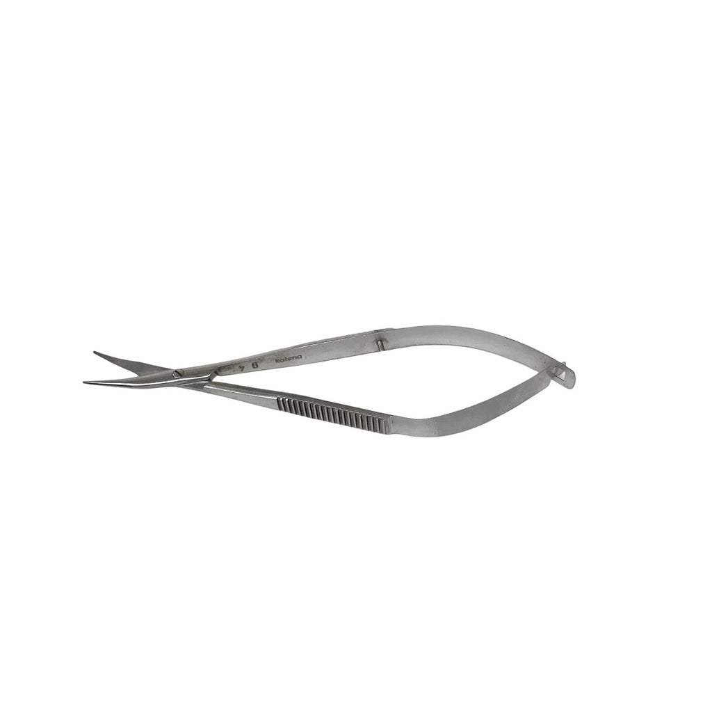 KATENA REF K4-3100 Ophthalmic Westcott Scissors 4.5" Curved Sharp Blades