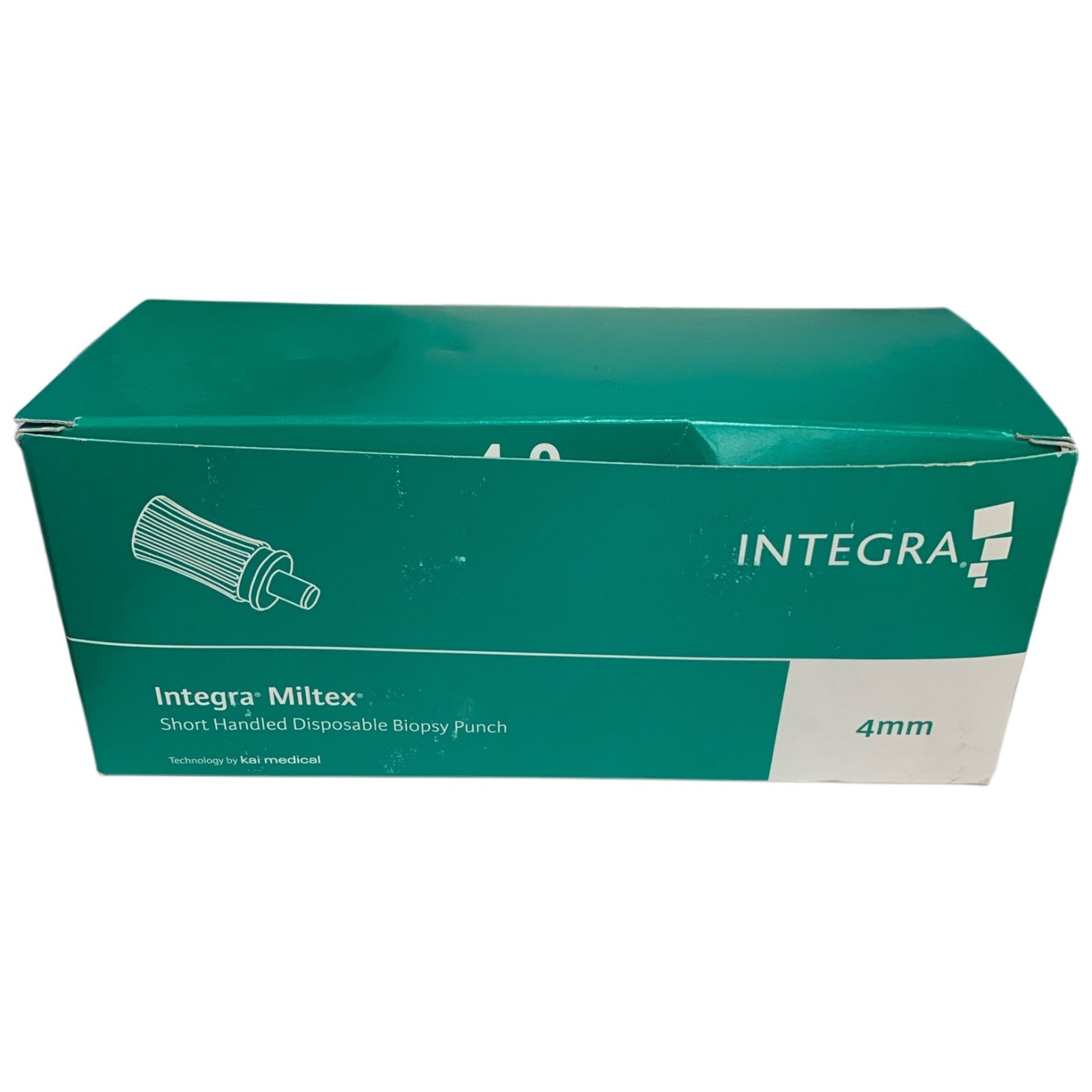 INTEGRA MILTEX 33-34-SH, DISPOSABLE BIOPSY PUNCH, 4.0MM , BOX OF 50PCS Training
