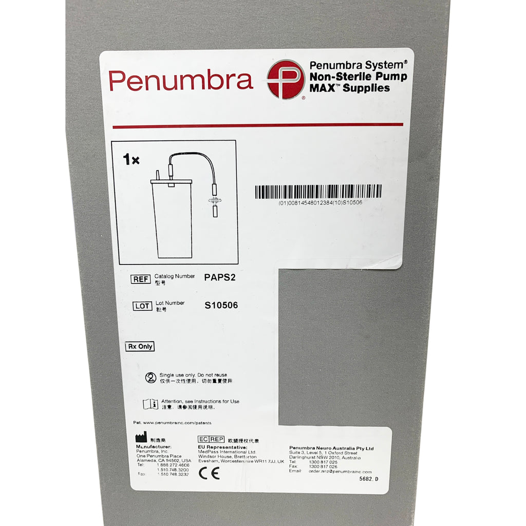 PENUMBRA REF PAPS2 Penumbra System Non-Sterile MAX Supplies Pump