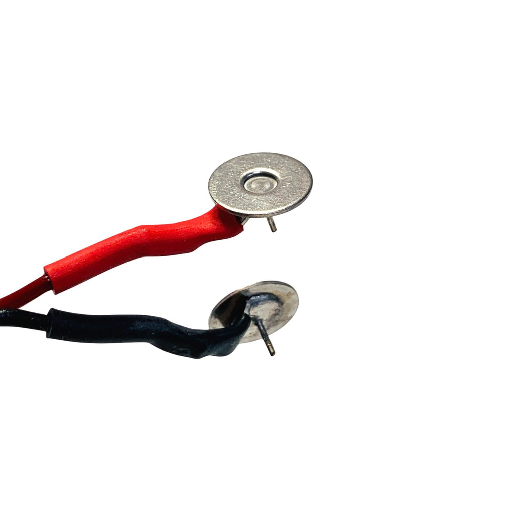 OXFORD TECA REF 6030-TP Stainless Steel Disc Electrode Twisted Leads, Touchproof
