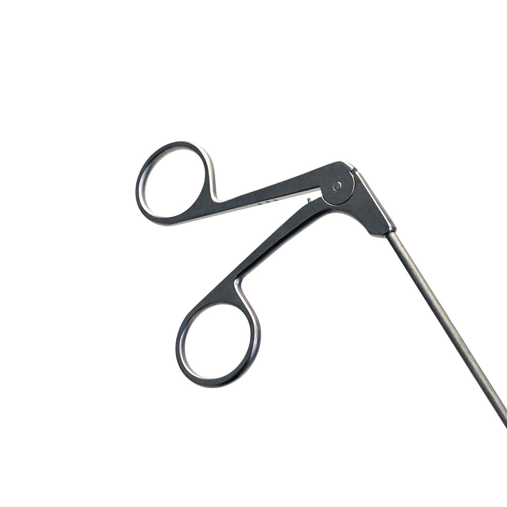 Karl Storz REF 8593GK, LARYNGEAL ALLIGATOR FORCEPS, CURVED UP RIGHT