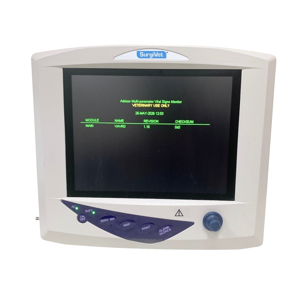 Smiths Medical REF V9201 AND V9212AR, Vet Care Patient Monitor
