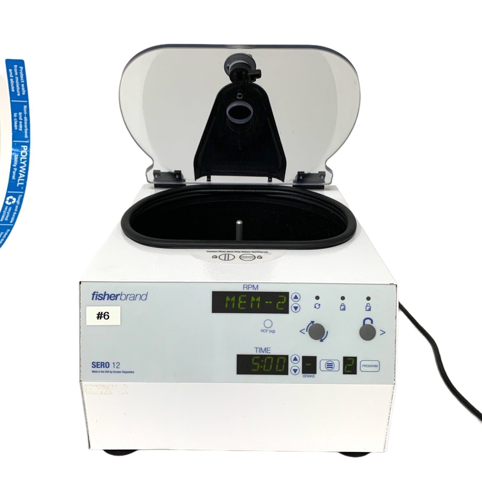 Drucker Diagnostics Fisherbrand REF SERO-12 Fisher Serology Centrifuge