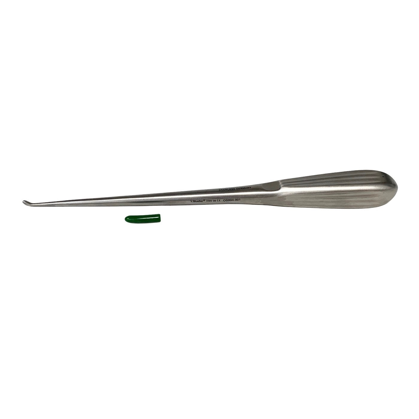 V.Mueller OS994-001 BRUN CURETTE SIZE 000 REVERSE ANGLE OVERALL LENGTH 9"(23CM)